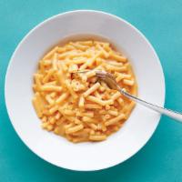 KRAFT® Macaroni & Cheese · Creamy and cheesy Kraft® Macaroni & Cheese, served with Motts® Applesauce.