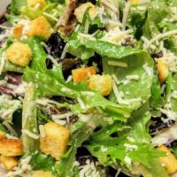 Caesar Salad · Lettuce, grated Parmesan, Caesar dressing and croutons.