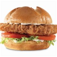 Buttermilk Crispy Chicken Sandwich Small Meal · A crispy buttermilk chicken fillet with lettuce, tomato and mayo on a star top bun. Visit ar...