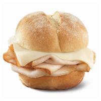 Turkey 'n Cheese Slider · Thinly sliced turkey and melted cheese on a soft slider style bun. Visit arbys.com for nutri...