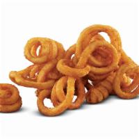 Curly Fries · Arby's classic curly fries. Visit arbys.com for nutritional and allergen information.