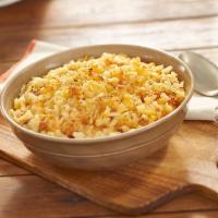 Hashbrown Casserole  · Shredded potatoes, Colby cheese, chopped onions, our signature seasoning blend, salt and pep...