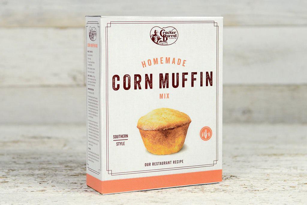 Cracker Barrel Corn Muffin Mix · If you love the corn muffins at Cracker Barrel ® , just wait 'til you whip up a batch in your own kitchen. They're delicious for breakfast, lunch or dinner--whether plain or dressed up with creamy butter, tangy jam or sweet local honey.