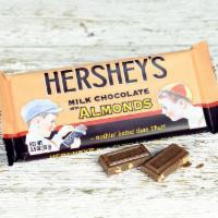 Hershey® Milk Chocolate Bar with Almonds · Chocolate lovers will seriously love this colossal candy bar, made with creamy HERSHEY'S Mil...