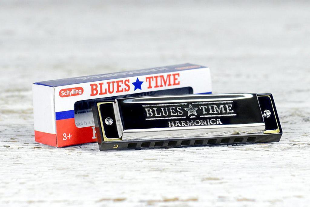 Blues Harmonica · Spread some cheer with this Bluesband Harmonica! What a great way to get your toes tappin and fingers snappin!