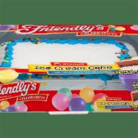 Ice Cream Cake: 80oz Sheet · 80 oz sheet cake with premium Vanilla and Chocolate Ice Cream with Chocolaty Crunchies, Icin...