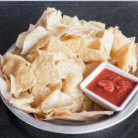 Salsa · Made fresh in house and served with tortilla chips.