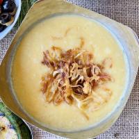 Creamy Lentil Soup · nourishing, creamy lentil soup with caramelized onions