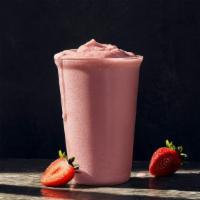 Strawberry Smoothie · 270 Cal. A mix of fruit purees and juice concentrates, blended with plain Greek yogurt and i...