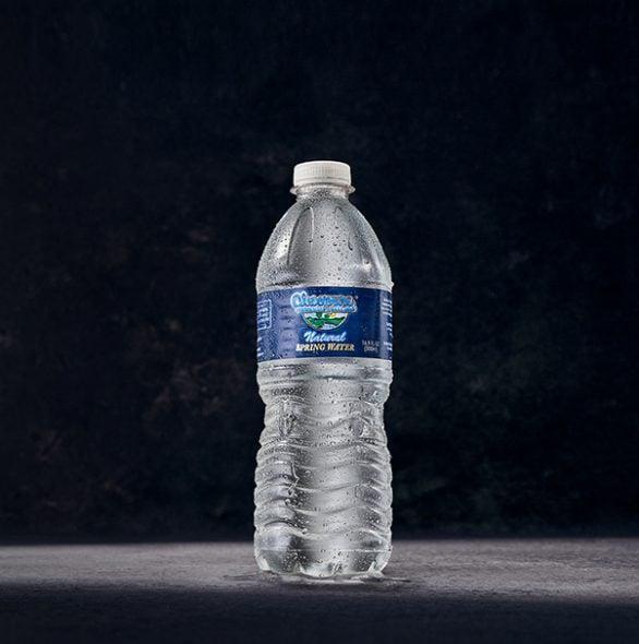 Bottled Water · 0 Cal. Individual bottle of water. Allergens: none