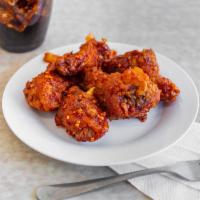 Buffalo Wings · 5 pieces of our tasty buffalo wings.