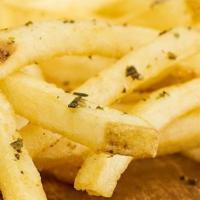 Large Smash Fries® · Crispy french fries tossed in rosemary, garlic, olive oil.