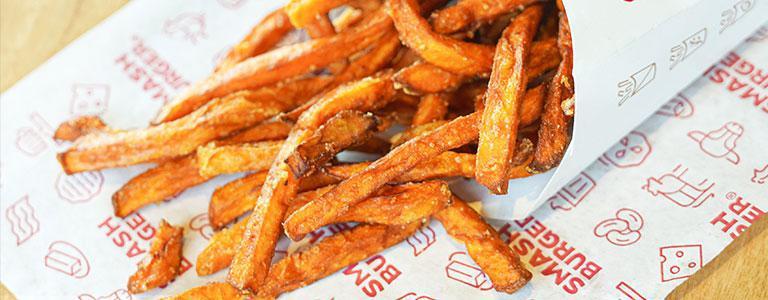 Large Sweet Potato Fries · Sweet potato fries.