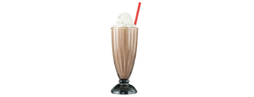 Chocolate Shake · Hand-spun chocolate milkshake with Häagen Dazs® ice cream.