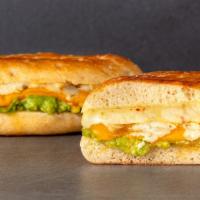 Gourmet Grilled Cheese Vegetarian Sandwich · Cheddar, gorgonzola and pepper jack cheese, avocado and tomatillo salsa.  Served with Urbane...