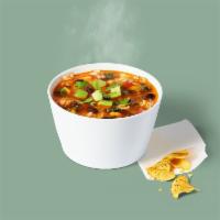 Tortilla Soup · New 16 oz. size, same great taste. Tortilla chicken broth, brown rice, kale, avocado, black ...