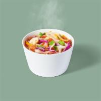 Spicy Lemongrass Soup · New 16 oz. size, same great taste. Spicy lemongrass vegetable broth, rice noodles, cabbage, ...