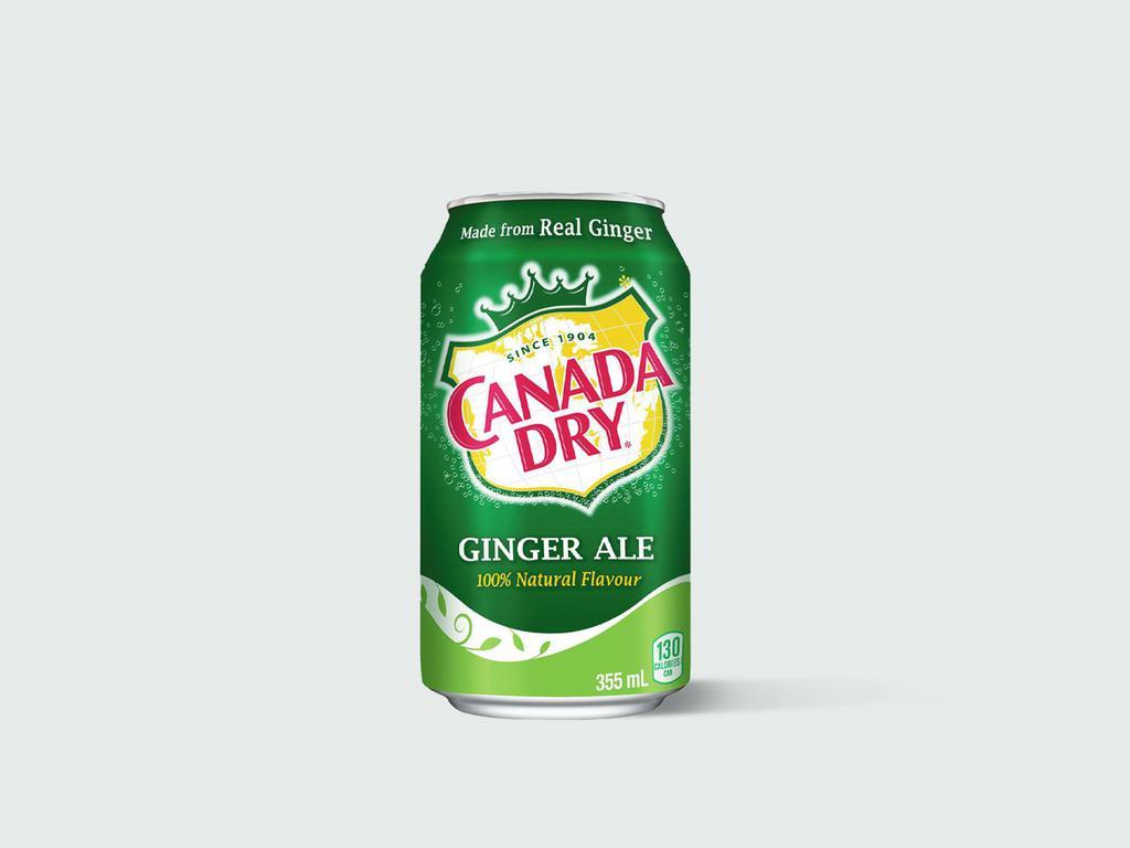 Ginger Ale Can · 12 oz. can.