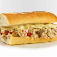 #16 Mike's Chicken Philly  · Grilled onions, peppers & white American cheese.