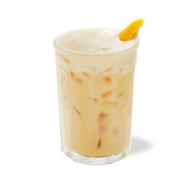 Creamy Mango · The sweet, creaminess of mango and oat milk delivers.