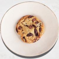 Chocolate Chunk Cookie · A brown butter, caramelized, chewy-crisped-edged chocolate chip wonder to shower your tasteb...