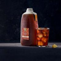 Iced Unsweetened Tea - Half Gallon · 40 Cal. Freshly brewed unsweetened black iced tea. Served in a half gallon container. Serves...