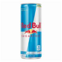 Sugarfree Red Bull · Can of Sugarfree Red Bull