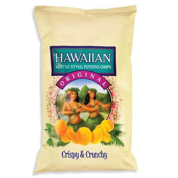 Hawaiian Original Kettle Style Chips · Crispy & Crunchy Kettle Style Potato Chips 1.5oz