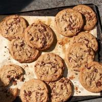 One Dozen Chocolate Chipper Cookies · 12 Chocolate Chipper cookies, freshly baked and made with semi-sweet chocolate chunks & milk...