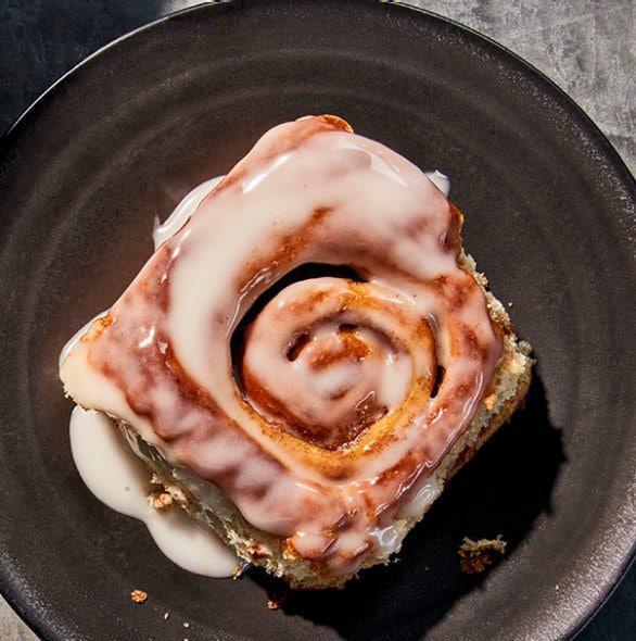 Vanilla Cinnamon Roll · 610 Cal. A freshly baked roll made with our sweet dough, stuffed with cinnamon-sugar filling and topped with decadent icing. Allergens: Contains Wheat, Milk, Egg