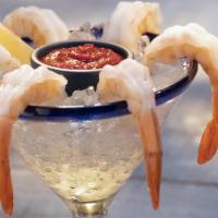 Signature Jumbo Shrimp Cocktail · Served chilled with our classic cocktail sauce.
130 Cal