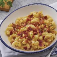 New! Bacon Mac & Cheese · In a creamy lobster cheese sauce.
380 Cal