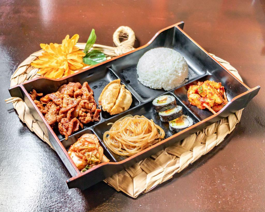 Spicy Pork Lunch Box · 