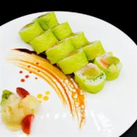 Green Maki Roll · Avocado, asparagus and cucumber.