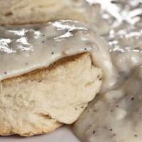 1/2 biscuits and gravy · 1 biscuit and gravy