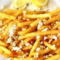 Greek Fries · Fresh cut fries with oregano and salt 