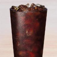 Regular Iced Coffee · Rainforest alliance certified™ coffee poured over ice.