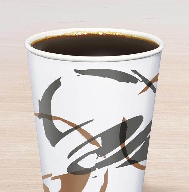 Premium Hot Coffee · Rainforest alliance certified™ coffee.