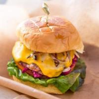 The Classic Burger · Freshly blended every morning 6 oz. Angus beef patty with American cheese, caramelized onion...