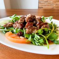 166. Bo Luc Lac · Vietnamese shaking beef with watercress.