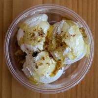 Greek Yogurt with Honey and Walnuts · 
