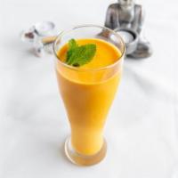 Mango Lassi · Refreshing whipped yogurt drink with mango.