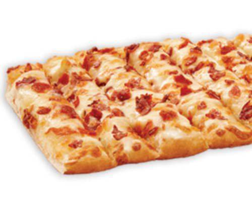 Single Baconstix Topperstix · Our delicious Original Topperstix topped with loads of applewood smoked bacon. Made with 100% real Wisconsin mozzarella cheese.