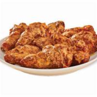 Boom Boom Wings Bone-In Wings · Our traditional bone-in wings oven roasted, and then tossed in boom boom sauce. This sweet, ...