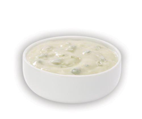 Bleu Cheese · A creamy and flavorful bleu cheese sauce, most commonly paired with our chicken wings.