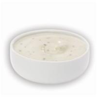 Ranch · A Smooth and tangy sauce that has become a pizza dipping staple in the Dairyland.