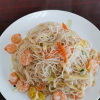 60. Shrimp Chow Mai Fun · Rice noodles.