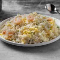 F6. Yang Chow Fried Rice · Chicken and shrimp.