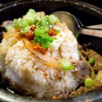 R2. Wafu Bibimbap · Steamed rice, choice of meat, onion, green onion, red bell pepper and sweet soy sauce served...