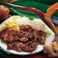 Hawaiian BBQ Chicken · Marinated with our special BBQ sauce, grilled to perfection for your taste.